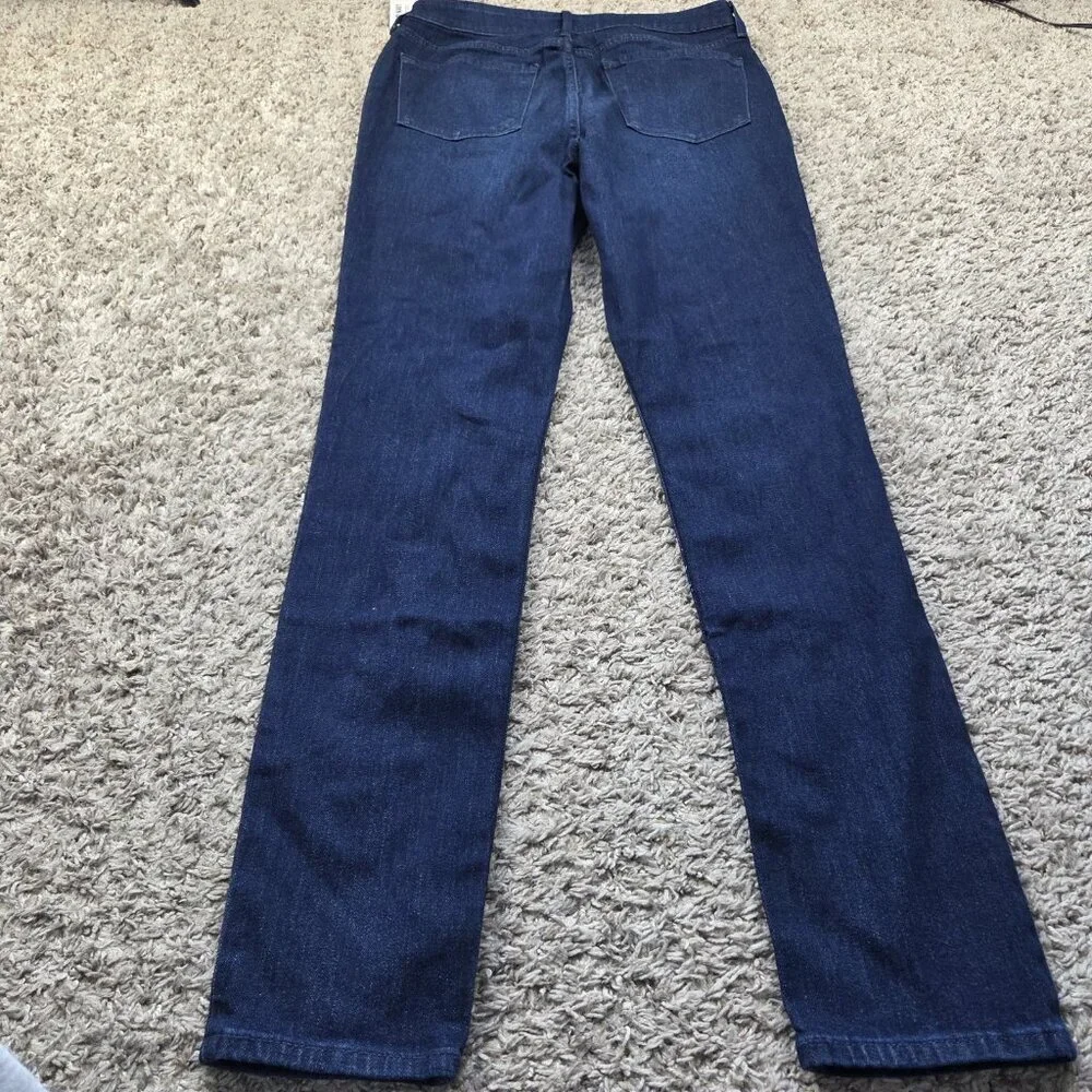 Old Navy Jeans Womens 10 Tall High Rise Wow Super Skinny Dark Wash Tags